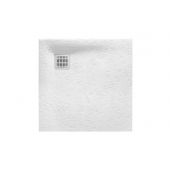 Roca Terran brodzik 80x80 cm kwadratowy kompozyt Stonex biały AP10332032001100