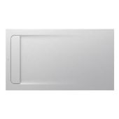 Roca Aquos brodzik 140x80 cm prostokątny kompozyt Stonex biały AP60157832001100