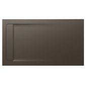 Roca Aquos brodzik 140x80 cm prostokątny kompozyt Stonex cafe AP60157832001660