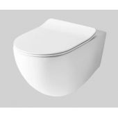 Art Ceram File 2.0 miska WC wisząca bez kołnierza ze spłukiwaniem wirowym biały połysk FLV00601;00