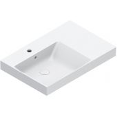 Catalano Zero umywalka 75x50 cm prostokątna nablatowa biała 0120791001