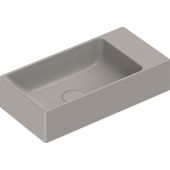 Catalano Verso umywalka 50x25 cm prostokątna ścienna czarna 0220521022