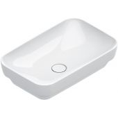 Catalano Green umywalka 60x38 cm prostokątna nablatowa biała 0424600001