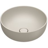 Catalano Sfera umywalka 42x42 cm okrągła nablatowa satin sabbia 0523430029 