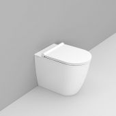 Ceramica Dolomite Mayka miska WC stojąca bez kołnierza biały mat D483141