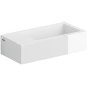 Clou Flush umywalka 36x18 cm prostokątna ścienna-nablatowa biała CL/03.08032