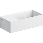Clou New Flush umywalka 35x18 cm prostokątna ścienna-nablatowa biała CL/03.13432.02