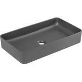 Comad Slim umywalka 61x34 cm prostokątna nablatowa szary/kamień UM-6275 SLIM 60 GREY DP