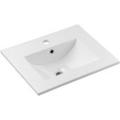 Comad Dance White umywalka 52x40 cm prostokątna meblowa biała UM2050RBDANCE50DP