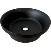 Comad Mada umywalka 40 cm okrągła nablatowa czarna UN-MADA-MB 115MB