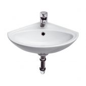 Mito Sigma umywalka 32x32 cm narożna ścienna biała K11-0013