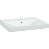 Defra Verso umywalka 61x46 cm prostokątna wpuszczana biała 1042