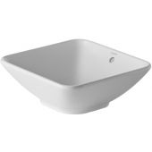 Duravit Me by Starck umywalka 42x42 cm nablatowa kwadratowa biała 0333420000