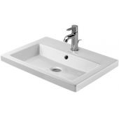 Duravit 2nd floor umywalka 60x43 cm wpuszczana prostokątna biała 0347600000