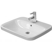 Duravit Dura Style umywalka 61,5x49,5 cm wpuszczana prostokątna biała 0374620000