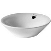 Duravit Starck 1 umywalka 53 cm nablatowa okrągła biała 0408530000