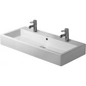 Duravit Vero umywalka 100x47 cm szlifowana prostokątna WonderGliss biała 04541000261