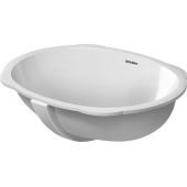 Duravit Santosa umywalka 51x37,5 cm podblatowa owalna biała 0466510000