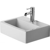 Duravit Vero Med umywalka 45x35 cm ścienna prostokątna biała 0704450041