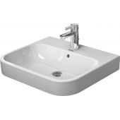 Duravit Happy D.2 umywalka 60x50,5 cm szlifowana prostokątna WonderGliss biała 23186000271