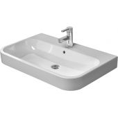 Duravit Happy D.2 umywalka 65x50,5 cm meblowa półokrągła WonderGliss biała 23186500001