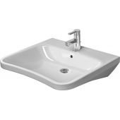 Duravit DuraStyle umywalka 65x57 cm prostokątna dla niepełnosprawnych biała 2329650000