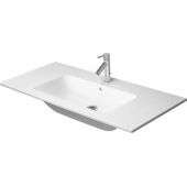 Duravit ME by Starck umywalka 103x49 cm prostokątna ścienna-meblowa-z blatem biała 233610AA00