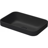 Duravit Happy D.2 umywalka 60x40 cm prostokątna nablatowa antracyt 2359601300