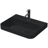 Duravit Happy D.2 umywalka 60x46 cm prostokątna nablatowa antracyt 2360601300