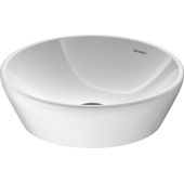 Duravit D-Neo umywalka 40 cm okrągła nablatowa biała 2371400070