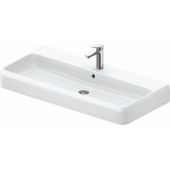 Duravit Qatego umywalka 100x47 cm meblowa prostokątna HygieneGlaze biały połysk 2382102000