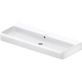 Duravit Qatego umywalka 120x47 cm meblowa prostokątna HygieneGlaze biały połysk 2382122028