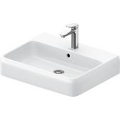 Duravit Qatego umywalka 60x47 cm meblowa prostokątna HygieneGlaze biały połysk 2382602000