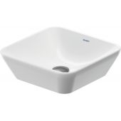 Duravit D-Neo umywalka 40x40 cm kwadratowa nablatowa biała 2397400070