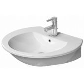 Duravit Darling New umywalka 55x48 cm ścienna półokrągła biała 2621550000