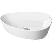 Duravit Cape Cod umywalka 50x40,5 cm nablatowa WonderGliss biała 23395000001