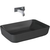 Elita Nomia umywalka 50x39 cm prostokątna nablatowa anthracite matt RE040500056010