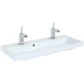 Outlet - Elita Kwadro umywalka 100x40 cm prostokątna meblowa biała 22052011N