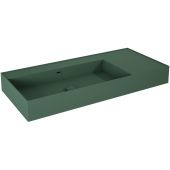 Elita Level umywalka 100,5x45,5 cm prostokątna ścienna lewa forest green matt RE041461187010