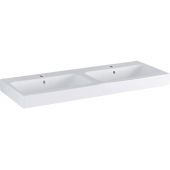 Geberit iCon umywalka 120x48 cm podwójna prostokątna KeraTect biała 124120600