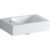 Geberit iCon umywalka 38x28 cm prostokątna KeraTect biała 124836600