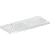 Geberit iCon Light umywalka 120x48 cm podwójna prostokątna KeraTect biała 501.838.00.2