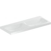 Geberit iCon Light umywalka 120x48 cm podwójna prostokątna KeraTect biała 501.838.00.8