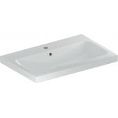 Geberit iCon Light umywalka 75x48 cm nablatowa biała 501.848.00.1
