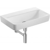 Geberit Selnova Compact umywalka 65x40 cm prostokątna ścienna biała 501.893.00.7