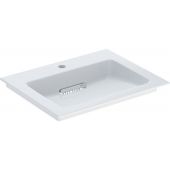 Geberit One umywalka 60x48 cm meblowa prostokątna KeraTect biała 505.002.00.1