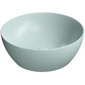GSI Pura umywalka 42 cm nablatowa okrągła ghiaccio mat 885115