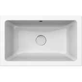 GSI Kube X umywalka 60x37 cm prostokątna wpuszczana-nablatowa biały połysk 8953911
