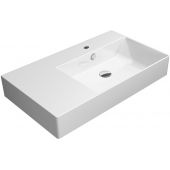 GSI Kube X umywalka 80x47 cm prostokątna ścienna biała 9457111