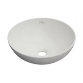 Outlet - Invena Dokos umywalka 40x40 cm okrągła biała CE-19-001